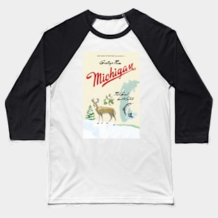 Michigan (Band), Sufjan Stevens (Artist) Baseball T-Shirt